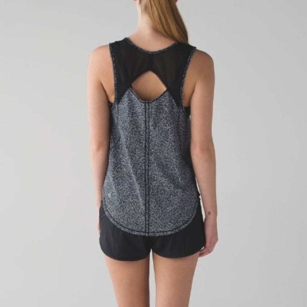 NWOT 🍋Lululemon Sculpt Tank Black White 4
